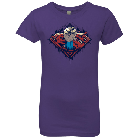 T-Shirts Purple Rush / YXS Steel Hero Girls Premium T-Shirt