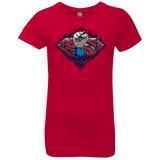 T-Shirts Red / YXS Steel Hero Girls Premium T-Shirt