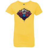 T-Shirts Vibrant Yellow / YXS Steel Hero Girls Premium T-Shirt