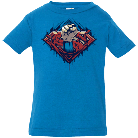 T-Shirts Cobalt / 6 Months Steel Hero Infant PremiumT-Shirt