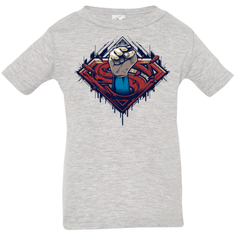 T-Shirts Heather / 6 Months Steel Hero Infant PremiumT-Shirt