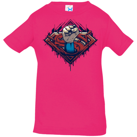 T-Shirts Hot Pink / 6 Months Steel Hero Infant PremiumT-Shirt