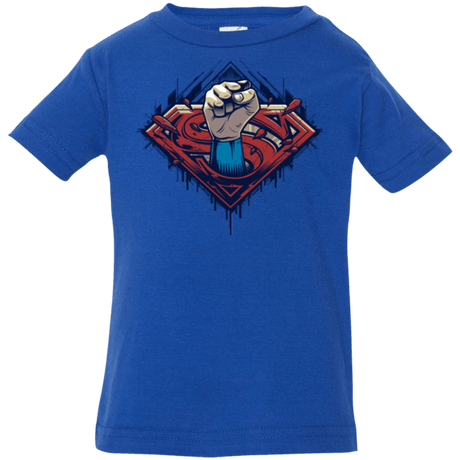 T-Shirts Royal / 6 Months Steel Hero Infant PremiumT-Shirt