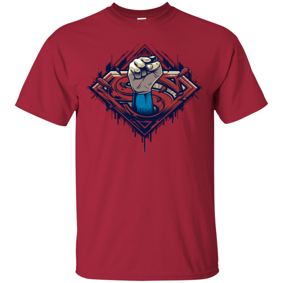 T-Shirts Cardinal / Small Steel Hero T-Shirt