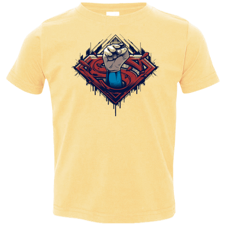 T-Shirts Butter / 2T Steel Hero Toddler Premium T-Shirt