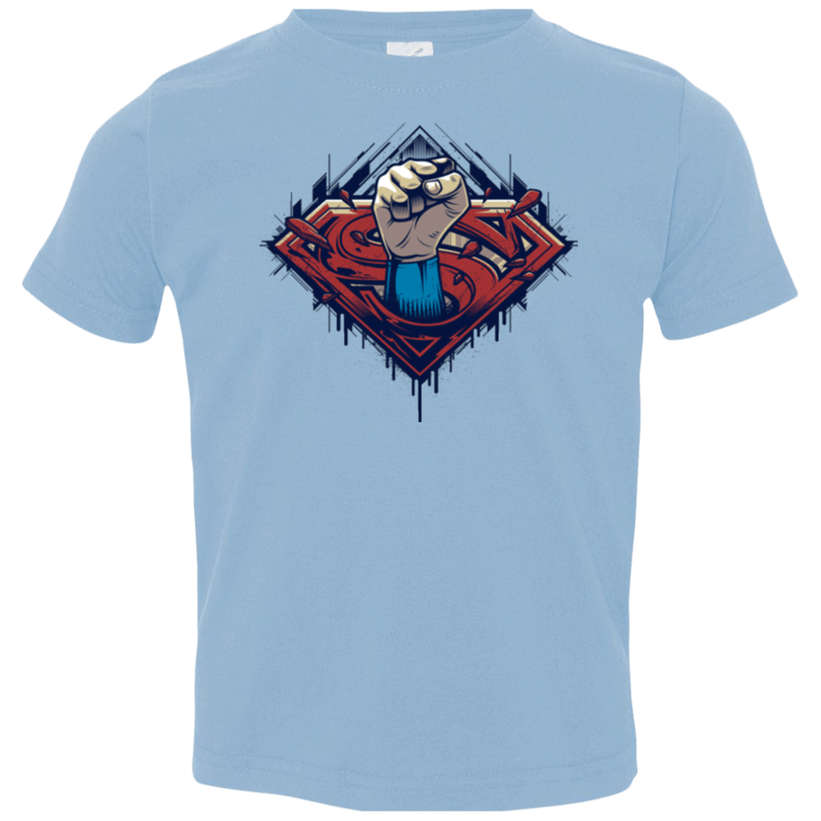 T-Shirts Light Blue / 2T Steel Hero Toddler Premium T-Shirt