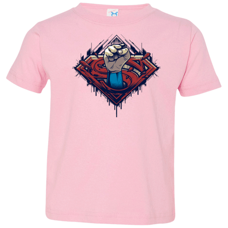 T-Shirts Pink / 2T Steel Hero Toddler Premium T-Shirt