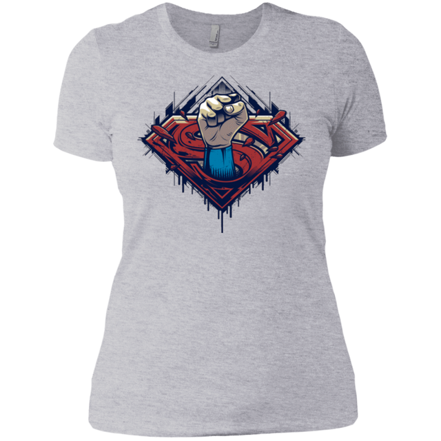 T-Shirts Heather Grey / X-Small Steel Hero Women's Premium T-Shirt