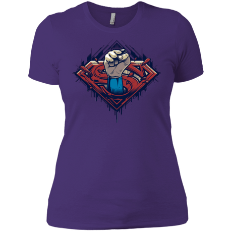 T-Shirts Purple / X-Small Steel Hero Women's Premium T-Shirt