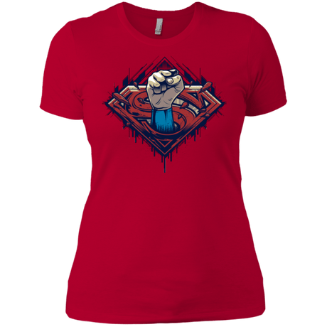 T-Shirts Red / X-Small Steel Hero Women's Premium T-Shirt