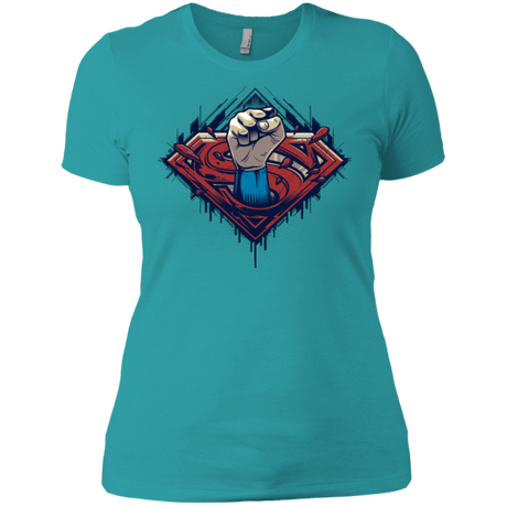 T-Shirts Tahiti Blue / X-Small Steel Hero Women's Premium T-Shirt