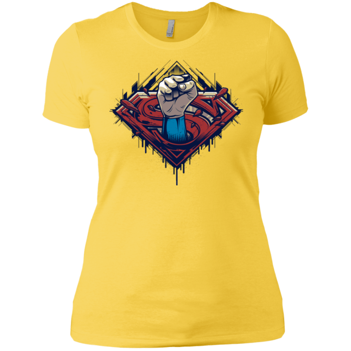 T-Shirts Vibrant Yellow / X-Small Steel Hero Women's Premium T-Shirt