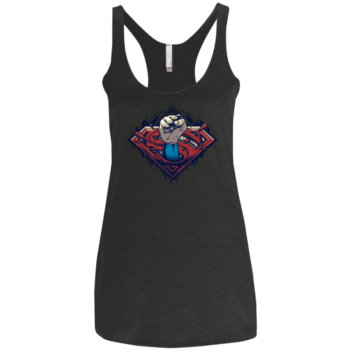 Steel Hero Women's Triblend Racerback Tank