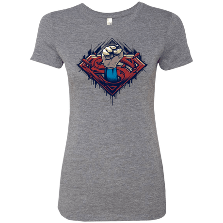 T-Shirts Premium Heather / Small Steel Hero Women's Triblend T-Shirt