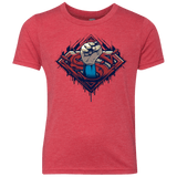 T-Shirts Vintage Red / YXS Steel Hero Youth Triblend T-Shirt