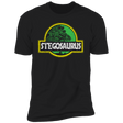 T-Shirts Black / X-Small Stegosaurus Men's Premium T-Shirt