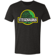 T-Shirts Vintage Black / S Stegosaurus Men's Triblend T-Shirt