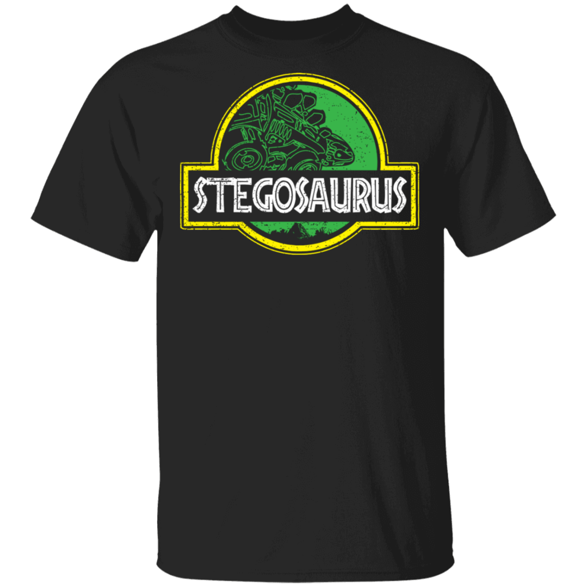 T-Shirts Black / S Stegosaurus T-Shirt