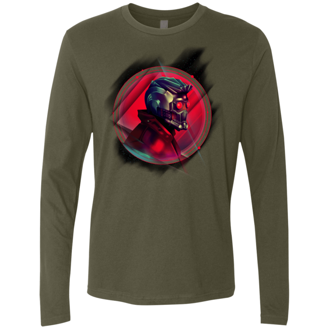 T-Shirts Military Green / S Stelar Lord Men's Premium Long Sleeve
