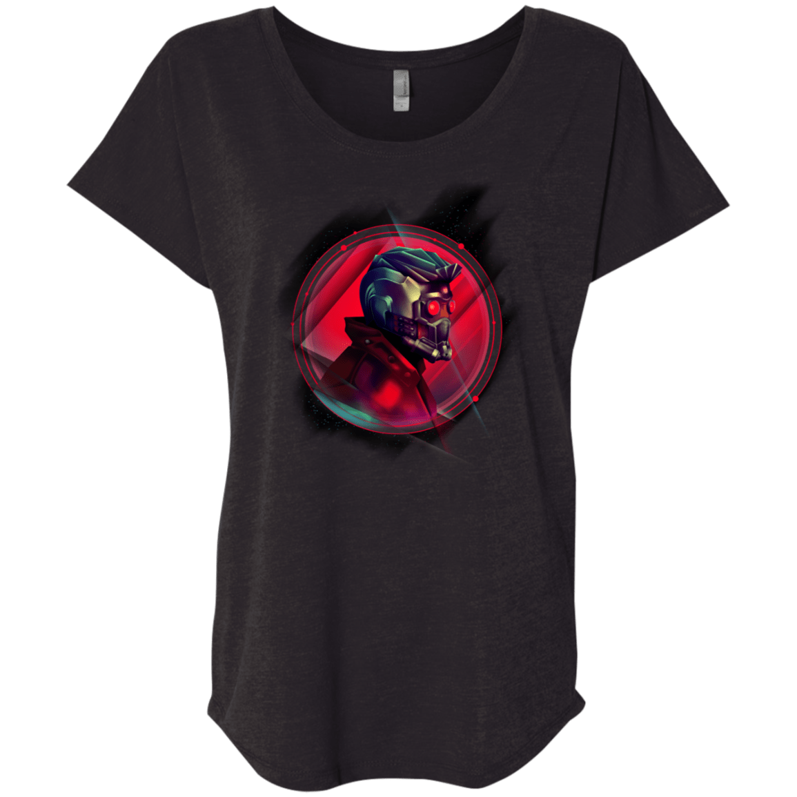 T-Shirts Vintage Black / X-Small Stelar Lord Triblend Dolman Sleeve