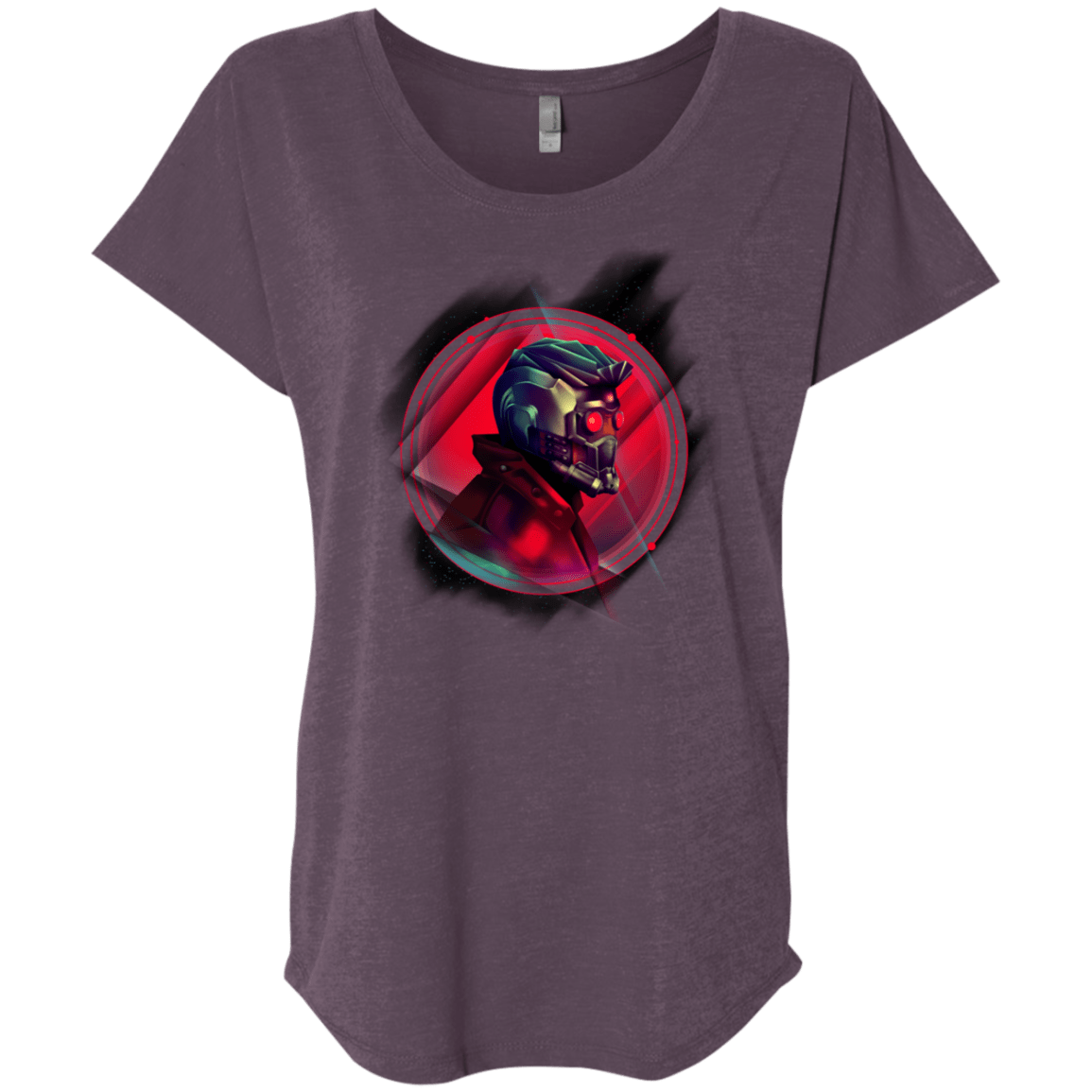 T-Shirts Vintage Purple / X-Small Stelar Lord Triblend Dolman Sleeve