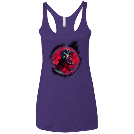 T-Shirts Purple Rush / X-Small Stelar Lord Women's Triblend Racerback Tank