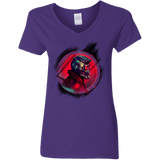 T-Shirts Purple / S Stelar Lord Women's V-Neck T-Shirt