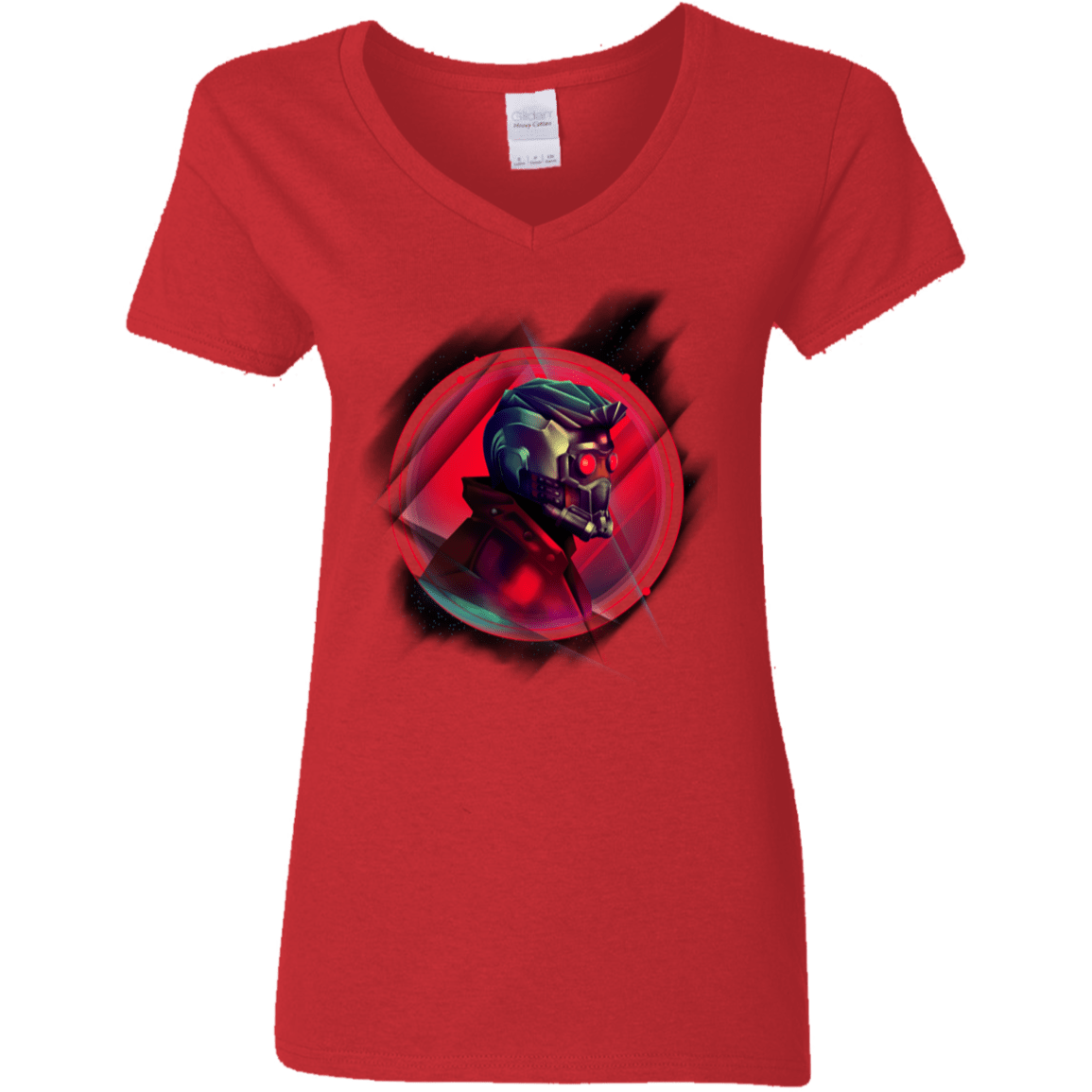 T-Shirts Red / S Stelar Lord Women's V-Neck T-Shirt