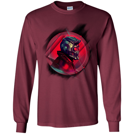 T-Shirts Maroon / YS Stelar Lord Youth Long Sleeve T-Shirt