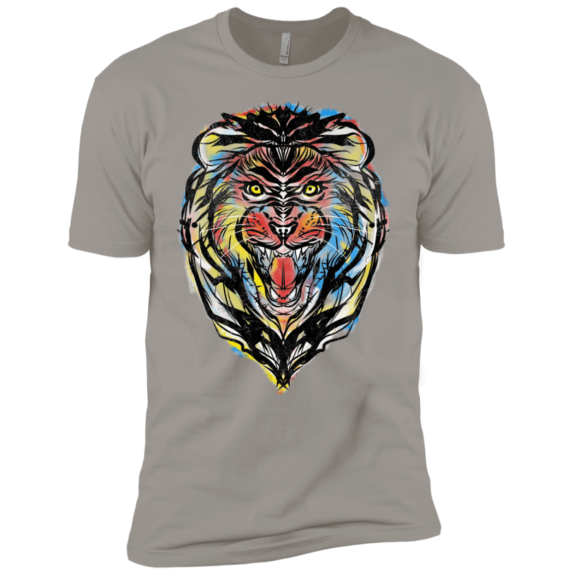 Stencil Lion Boys Premium T-Shirt