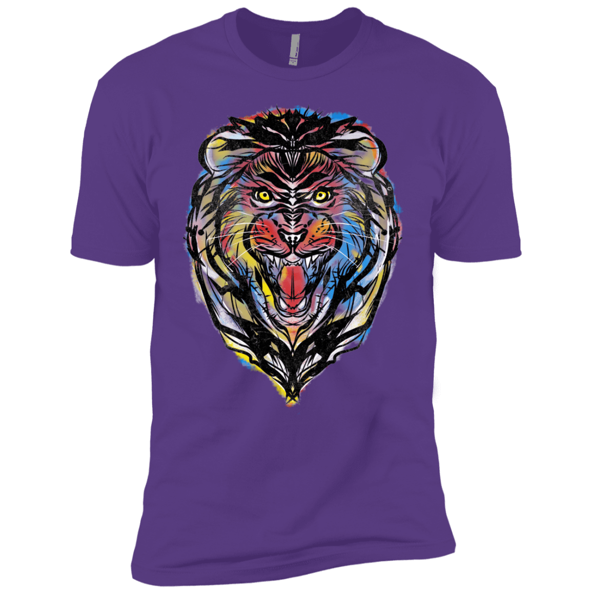 Stencil Lion Boys Premium T-Shirt