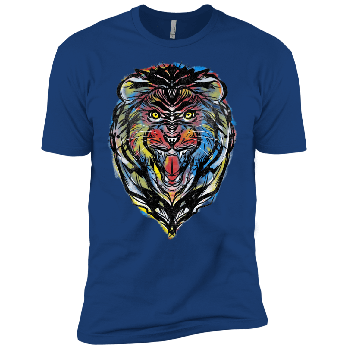 Stencil Lion Boys Premium T-Shirt