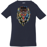 T-Shirts Navy / 6 Months Stencil Lion Infant Premium T-Shirt