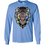 Stencil Lion Men's Long Sleeve T-Shirt