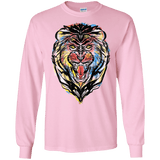 Stencil Lion Men's Long Sleeve T-Shirt