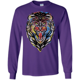 Stencil Lion Men's Long Sleeve T-Shirt