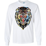 Stencil Lion Men's Long Sleeve T-Shirt