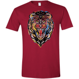 Stencil Lion Men's Semi-Fitted Softstyle