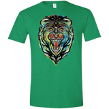 Stencil Lion Men's Semi-Fitted Softstyle