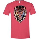 Stencil Lion Men's Semi-Fitted Softstyle