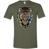 Stencil Lion Men's Semi-Fitted Softstyle