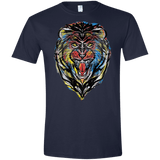 Stencil Lion Men's Semi-Fitted Softstyle