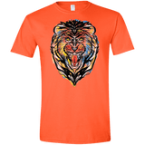 Stencil Lion Men's Semi-Fitted Softstyle