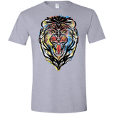 Stencil Lion Men's Semi-Fitted Softstyle