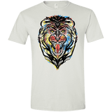Stencil Lion Men's Semi-Fitted Softstyle