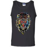 Stencil Lion Men's Tank Top