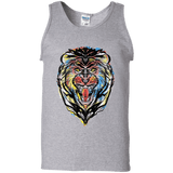 Stencil Lion Men's Tank Top