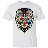 T-Shirts White / S Stencil Lion T-Shirt
