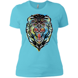 T-Shirts Cancun / X-Small Stencil Lion Women's Premium T-Shirt