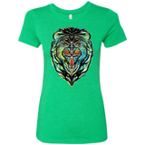 T-Shirts Envy / S Stencil Lion Women's Triblend T-Shirt